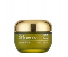 Skin627 Cica With Žalias Tea kojąco-nawilżający krem do twarzy 50g