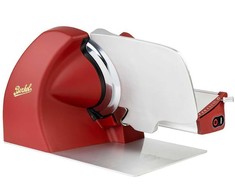 Berkel Homeline HL PLUS 250 raudona-matinė maszyna do krojenia