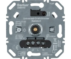 Berker Berker Uni-Rotary Dimmer Comfort (R,L,C,LED), Softr. 296110