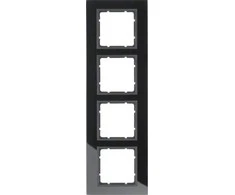 Hager Polo Berker Box 4kartus B.7 stiklinis antracitas (10146616)