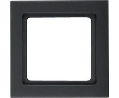 Hager Polo 10116096 Berker Q.3 Rėmas pojedyncza antracitas, aksomas 10116096