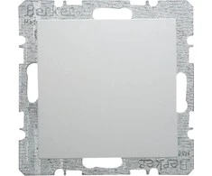 Berker Blind su centriniu elementu Square balta S.1 / B.3 / B.7 Glas (6710098989)