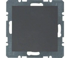 Berker Blind, kurio centrinis elementas B1 / B3 / B7 antracitas (10091606)