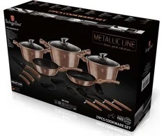 Berlinger Haus METALLIC ROSE GOLD puodai [BH-6161]