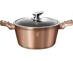 PUODAS 8.0L 30CM BERLINGER HAUS METALLIC ROSE GOLD BH-6194