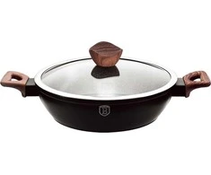 Žemas vazonas 28cm 3,8L BERLINGER HAUS EBONY ROSEWOOD BH-1739