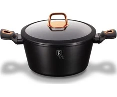 TRACIJA 4L 24CM BERLINGER HAUS Juodas ROSE BH-1642-N