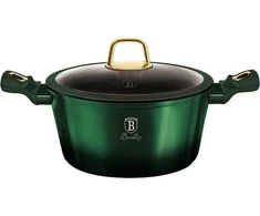 PUODAS 4.1L 24CM BERLINGER HAUS METALLIC LINE EMERALD BH-6058