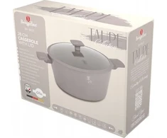 Berlinger Haus Puodas TYTANOWY Z POKRYWĄ 28cm BERLINGER HAUS BH-8102 TAUPE