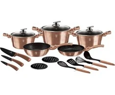 Berlinger Haus METALLIC ROSE GOLD puodai [BH-6161]