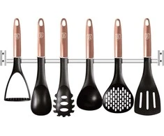 VIRTUVĖS RINKINYS SU bėgeliu 7 dalių BERLINGER HAUS ROSE GOLD BH-6328