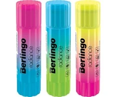 Klijų pieštukai „Radiance“, 21 g, 24 vnt., Berlingo