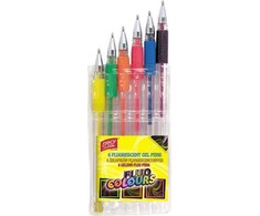 Easy RAŠIKLIAI GELINIAI NEONINIAI 1MM 6VNT