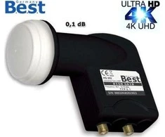 LNB Twin BEST HG 202 Ultra Juodas 0.1dB