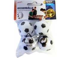 Best Sporting Stalo futbolo kamuoliukų rinkinys, 36 mm, 4 vnt.