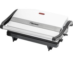Bestron sumuštinių ir panini grilis 700 W su nelimpančiomis 22,5 × 14 cm plokštėmis APM123W