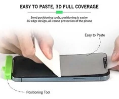 „Bestsuit Flex-Buffer Hybrid Glass 5D“ su antibakterine „Biomaster“ danga, skirtas Apple iPhone 13 mini Juodas