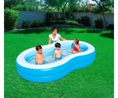 Bestway pripučiamas baseinas Big Lagune 262x157x46 cm (54117)