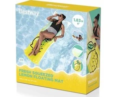 Bestway pripučiamas čiužinys Vanduo LEMON 183 x 69 cm 44122