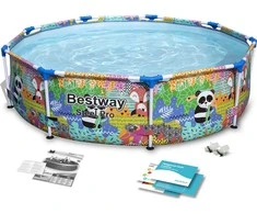 „BestWay“ baseino „Steel Pro“ apvalus baseinas, 274 x 66 cm