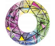 BESTWAY plaukimo ratas Stained Glass, diametras 1.19m, 36232
