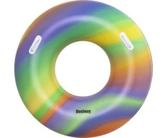 Plaukimo ratas Bestway Rainbow, Ø 119 cm