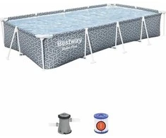 Bestway RĖMO baseinas 366 cm x 201 cm x 66 cm 7in1 561FV