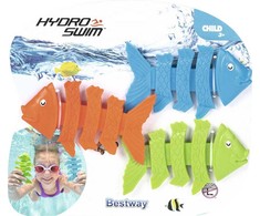 Bestway Nardymo žaislai 26029 SQUIGGLE WIGGLE NERIANTI ŽUVIS