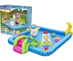 BESTWAY pripučiamas žaidimų centras Little Astronaut, 2.28m x 2.06m x 0.84m, 53126