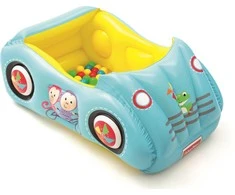 Bestway Pripučiamas baseinas 119x79cm + kamuoliukai (93535)