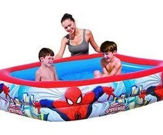 Bestway pripučiamas baseinas Spiderman 201x150x51 (98011)
