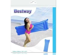 Bestway – pripučiamas paplūdimio čiužinys 183x69cm (mėlynas)
