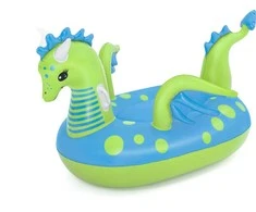 Bestway Fantasy Dragon Ride-On, Mėlyna, Žalia, Plaukiojantis plūduras, Raštas, 3 metai, Berniukams/mergaitėms, 45 kg