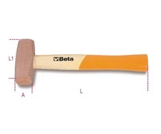 Beta Tools Medinė plaktuko rankena 800g 280mm (1385 / 800)