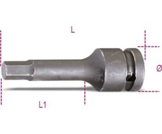 BETA Smūginė galvutė 1/2 colio 6 kampų 17 mm, 720ME Beta