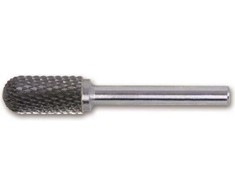 BETA SUKAMASIS DIDĖLĖ PAGAMINTA IŠ CENTRUOTOS KIETIENIO, APVALINTAS CILINDRAS 9,5 x 19 mm, BOTAS 6 mm 426MD/CT9,5