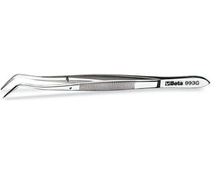 Beta Tools Punktas išlenktas pincetas (BE993G)