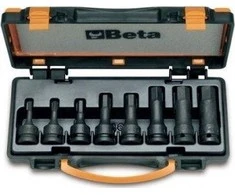 Beta Tools IMPACT SOCKET RINKINYS, 1/2" HEX. SHAN
