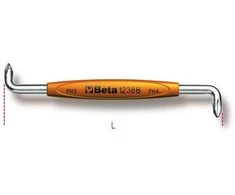 Beta Tools Philips Ph1-2 125 mm dvipusis kampinis atsuktuvas (012380201)