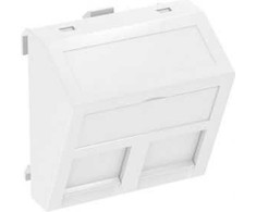 Bettermann Adapteris dvigubas RJ45 įstrižas M45 (6119298)