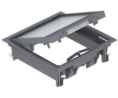 Bettermann Grindų maitinimo kaseta 6 modulių pilka GES4-2U10T 7011