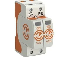 OBO Bettermann Bettermann Viršįtampių ribotuvas C 2P 20kA 280V (5095162)