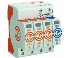 OBO Bettermann Bettermann Viršįtampių ribotuvas V20 3P + NPE 280V 5095253