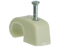 Bettermann Zaciski na gwoździe 10-14 mm su gwoździem 25mm (100 vnt)