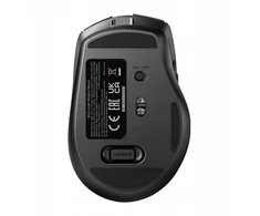 Bevielė pelė UGREEN MU006S Bluetooth 5.4 + 2.4 GHz USB-C (juoda)