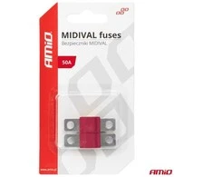 Midival MTA automobilio saugikliai, 2 vnt., 50A, amio-03475