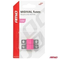 Midival MTA automobilio saugikliai 2 vnt. 125A amio-03480