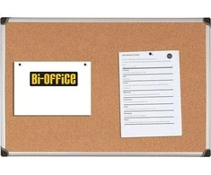 Bi-Office BI-OFFICE kamštienos plokštės, 180x90cm, aliuminio rėmelis