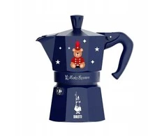 Bialetti Moka Express 3TZ (150 ml)Joyful Christmas mėlyna