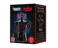 Bialetti Moka Express Sound Stranger Things 6TZ (300 ml) juoda